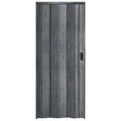 KARAAĞAÇ ( Antrasit )  Akordiyon Katlanır Kapı Camsız