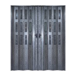 KARAAĞAÇ ( Antrasit ) Akordiyon Kapı (CK) Camlı