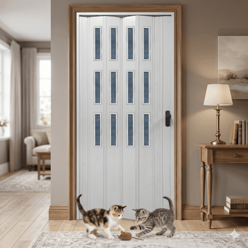 Akordiyon Kapı, Kedi Kapısı