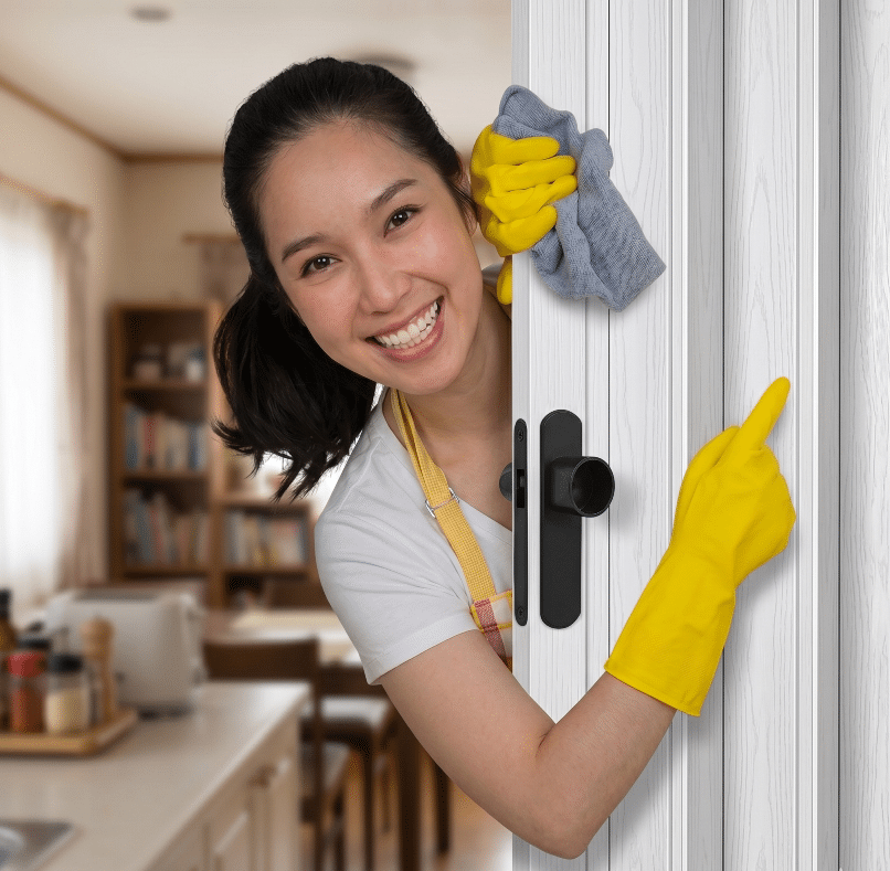 Akordiyon Kapı Temizlik malzemeleri