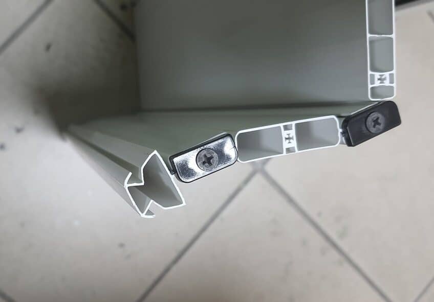 Akordiyon Kapı Duvar Tespit Profili